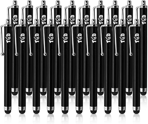THE CASE DOCTOR GET YOUR CASE LIFT WITH THE CASE DOCTOR TCD 20-Pack Stylus Pens for Touch Screens Universal Stylus Pen for iPad,