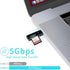 Jahovans X 3.0 USB SD/TF Card Reader - High-Speed Multi Memory Card Adapter for PC, Laptop, Phone