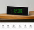 iTOMA Bedside Alarm Clock Radio - Bluetooth Speaker, Dimmable Jade Green LED Display, FM Radio with Sleep Timer, Dual