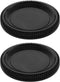 2pcs Camera Body Cap Replacement for Nikon F Lens Mount Cameras F3 FM2 F4 D6200 D5600 Df D3 D600 D810
