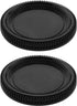 2pcs Camera Body Cap Replacement for Nikon F Lens Mount Cameras F3 FM2 F4 D6200 D5600 Df D3 D600 D810