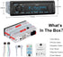 Single DIN Multimedia Car Stereo Radio, Bluetooth with Hands-Free Calling, USB Playback, AM/FM Radio Receiver Q5302