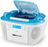Gelielim Portable CD and Cassette Player Combo - Cassette Tape Player Boombox with