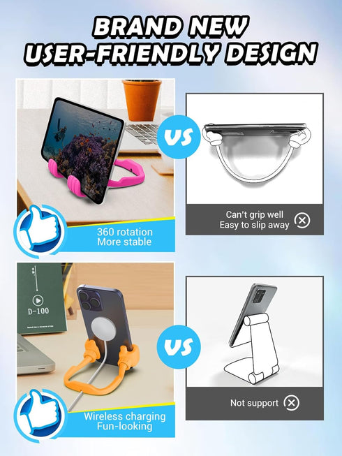 CALDEVER Gifts for Mothers Day Teens Girls Boys Kids Adults Gifts Cell Phone Stand: UPGRADE Adjustable Thumbs Up Lazy