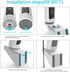 Adhesive Window Mount for Indoor Cam (1st Gen/2nd Gen), Easy Install, Strong Adhesive Wall Mounting Bracket