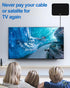 Vansky 1080p 16.5ft TV Antenna Indoor, Digital Amplified Indoor HDTV Antenna, VHF UHF Television Local Channels