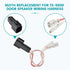 Front Rear Door Speaker Wiring Harness for Select 1998-2016 Ford/2001-2013 Mazda/1999-2011 Lincoln Aftermarket Speaker