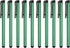 MECCANIXITY 10pcs Green Stylus Pens for Touch Screens, Universal Capacitive Pencil Sensitivity for Phone Tablet Devices