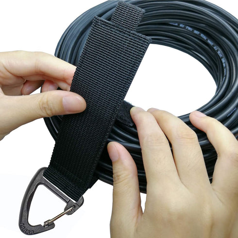 Extension Cord Organizer, 8 Pack Heavy Duty Storage Strap for 100ft Extension Cord or 35ft Hoses