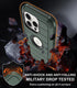iPhone 12 Pro Max Case with Built-in Screen Protector, Heavy Duty Shockproof Drop Protection Military Grade