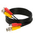 Cables Direct Online 10FT Black Premade BNC Video Power Cable Extension Wire