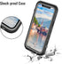 iPhone 13 Pro Max Waterproof Case - Full Body Protection, Shockproof, Dustproof, Built-in Screen Protector (Black)