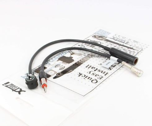 Car Radio Antenna Adapter Kit XT2021, Compatible with VW Audi BMW Mercedes 88-05