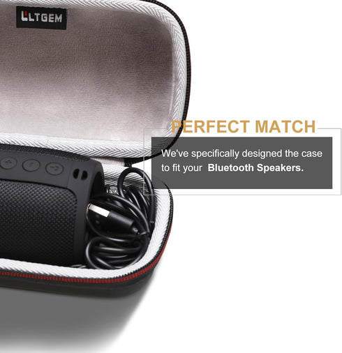 LTGEM Bluetooth Speaker Case for MusiBaby Bluetooth Speakers, Hard Storage Travel Protective Carrying Bag