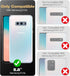 Dexnor Case for Samsung Galaxy S10e - Built-in Screen Protector and Kickstand, Heavy Duty Protection (Army Green)