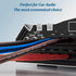 10 Gauge Wire (50FT Each, Black/Red/Blue/Brown), 4-Pack Automotive Power Ground Cable