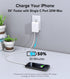 2Pack Flat USB C Wall Charger, 40W 4Ports Fast Charging Block, Multiport Power Adapter Plug Compatible with iPhone