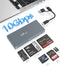 Suejezt CFast Card Reader Memory Stick Pro Duo Adapter, USB C CFast 2.0