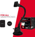 Macally Windshield Phone Mount for Car - Magnetic Suction Cup Window Holder with 8" Long Gooseneck Arm & Strong Magnet