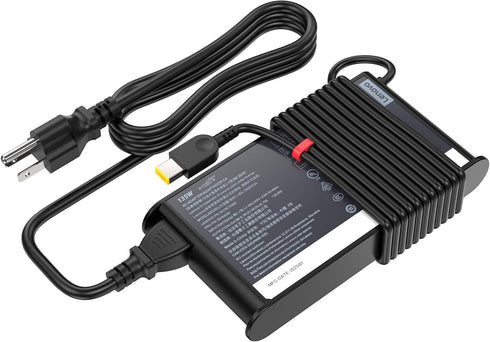 Slim 135W Charger for Lenovo ThinkBook 16p 15P - AC Adapter for ThinkPad T15p P16v Z16 X1 Extreme and IdeaPad