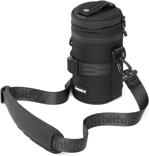 AMBITFUL Thick Camera Lens Pouch Case, Water/Dust/Shock Protection Lens Pouch for DSLR