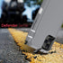 Defender Wallet Design with Hidden Back Mirror and Card Holder, Heavy Duty Protection Case for iPhone 11 Pro, Gray