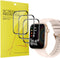 Compatible Screen Protector for AcclaFit Smart Watch, 3 Pack Full Coverage PET Film for L51 1.95"