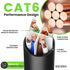 6 1 (10 Pack) Cat6 1ft 10Gbps 550MHz 24AWG RJ45 GEARit Cat Ethernet Patch Cable ft Black Patch Cables Black/Ethernet