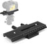 L-LINK 16cm/6.3in 2 Way Macro Focusing Rail Slider, 1/4" Quick Screw Release Mount