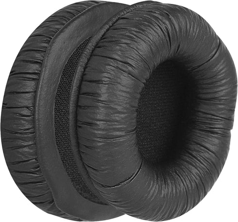 Geekria QuickFit Leatherette Replacement Earpads + Mic Foam Compatible with BlueParrott B250-XT Plus, B250-XT, B250-XTS, B250, B150 Headphones Mic Windscreen Foam Cover + Ear Cups (Black)