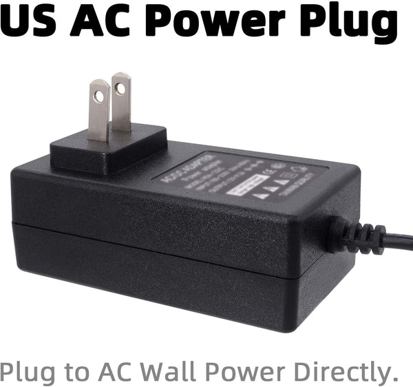 110V AC to DC 12V 2A Power Converter - 100V-250V AC Wall Plug to 12V DC Car Cigarette Lighter Socket Transformer for Car GPS Dash Cam FM Transmitter Razor Cell Phone Charger Power Supply