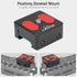 Metal Picatinny Dovetail Rail Mount Adapter with 1/4" Screw for Small Video Camera DSLR