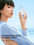 JOYROOM Portable 2000mAh Wireless Charger for Apple Watch Series 9/8/7/6/5/4/3/2/SE/Ultra/Ultra 2, Compact Magnetic