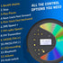 KLIM MP3 Discover with Headphones - Portable CD Player with Long-Lasting Battery - New - Radio FM - Compatible CD