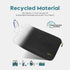 Omnpak MacBook Air Case Sleeve for 13.6 Inch, Compatible with M3/M2/M1, Recycled PET with Handle and Accessory Pocket