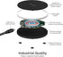 SABRENT 10W qi Wireless Fast Charger Pad, Universally Compatible with All qi Enabled Phones, Black