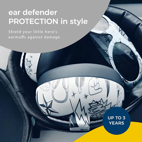 BANZ Baby Ear Defenders Case 0-36 Months - Navy Blue, Lightweight, Compact & Durable Travel Container