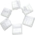 Chadou (6Pack Battery Storage Case for AA/AAA, Battery Holder Box Clear)