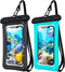 2 Pack Waterproof Floating Phone Pouch, IPX8 Floatable Case with Lanyard Strap for iPhone 15,14,13,12Pro Max Samsung