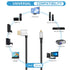 90 8K 18Gbps 2.1 8k@60Hz, 1080p, 3D, 0.5m) RIIEYOCA Degree Left Angle UHD HDTV Male to Micro HDTV Male Extended Cable