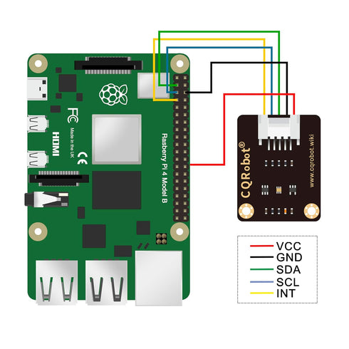 TSL25911FN Ambient Light Sensor 0 to 88000Lux Detection Range for Raspberry Pi, Arduino, STM32, Mobile Phone, etc.