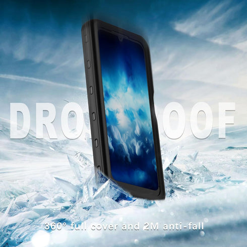 iCOVER Waterproof Case for Samsung Galaxy A25 5G, Outdoor Sports IP68 Dustproof Snowproof Underwater Full Body Case