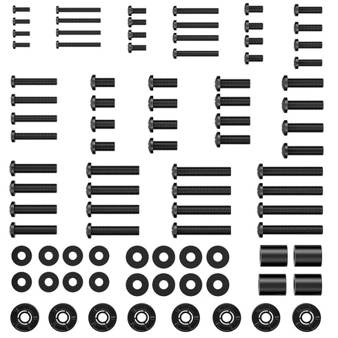 HOME VISION TV Mount Screws - Complete M4, M5, M6, M8 TV Mounting Hardware Kit Set for Most TVs up to 100 inch