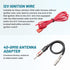 2003-2006 NuIth Stereo Wiring Harness W/Factory Antenna Plug to Aftermarket Radio Connector Kit for Chevy
