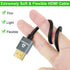 8K 4K 15FT 2 Pack, 2.1 4K@120Hz 8K@60Hz 48Gbps TV/HDTV/PS5/Blu-ray Thsucords Ultra Thin HDMI Cables Slim & Flexible