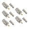 PL259 Coax Connectors, 5 Pack PL-259 UHF Male Solder Connectors with UG-175 Reducer for RG-58, RG-213