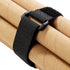25pcs Black Reusable Fastening Cable Straps, Hook and Loop Cable Tie Down Straps (1" x 18")