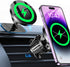 Coolpow MagSafe Car Mount Charger for iPhone Wireless Car Charger Mount?Vent + Dash + Wall?Fits iPhone 15 Pro Max 14 13