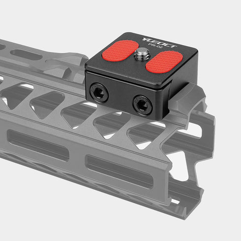 Metal Picatinny Dovetail Rail Mount Adapter with 1/4" Screw for Small Video Camera DSLR