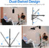 EMART Adjustable Ring Light Wall Mount Boom Arm, 51 in/130cm Overhead Light Stand for Camera, Photography Lighting